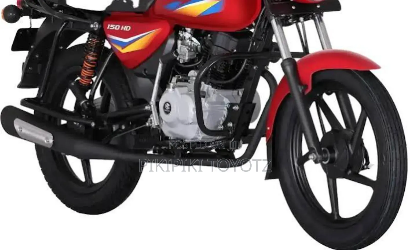 New Bajaj Boxer 2025 Red