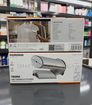 Porodo Mini Handheld Steamer, 900W Power, 80ml, Vertical/Horizontal