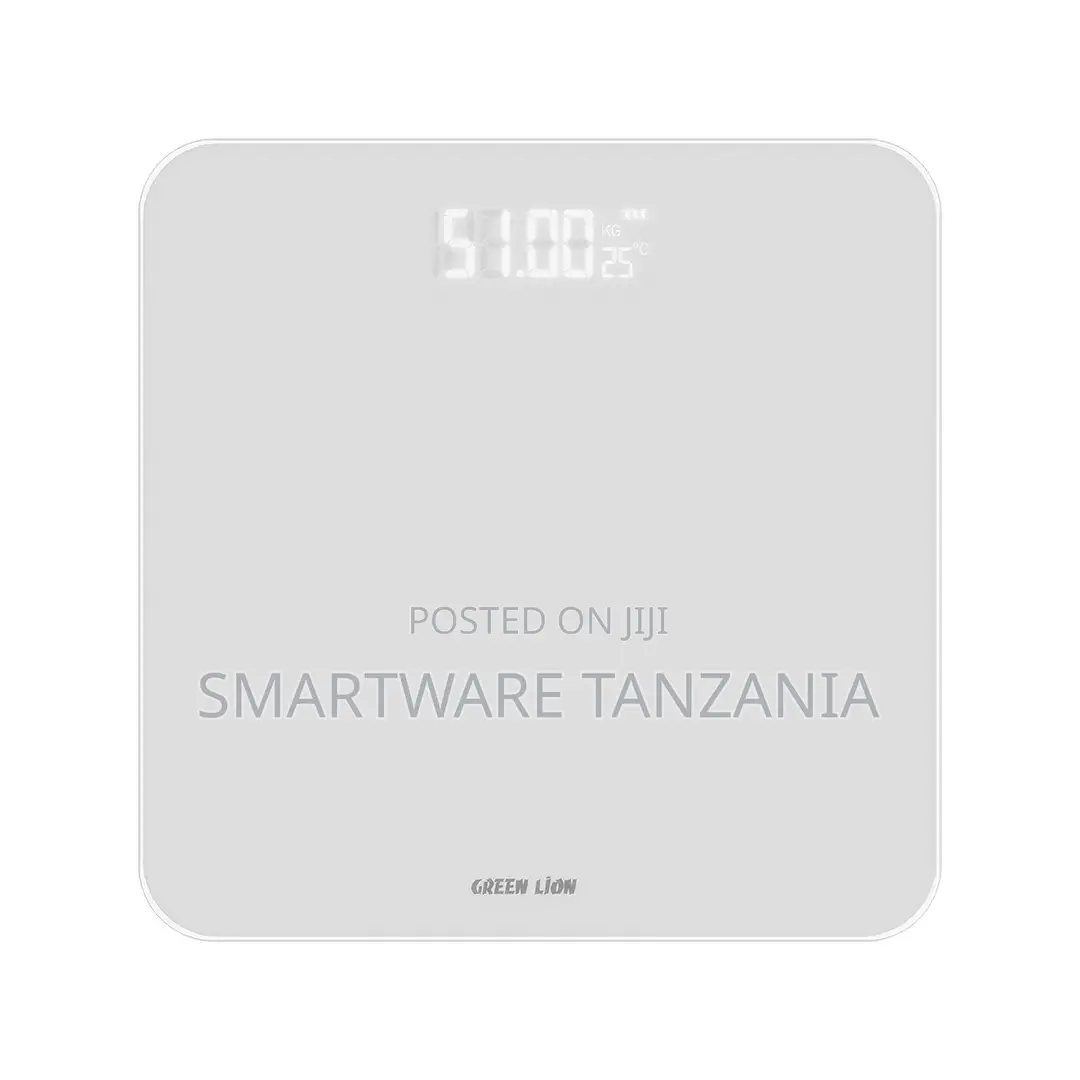 Green Lion GBC-100 Digital Body Scale, 180kg Capacity, Tempered Glass