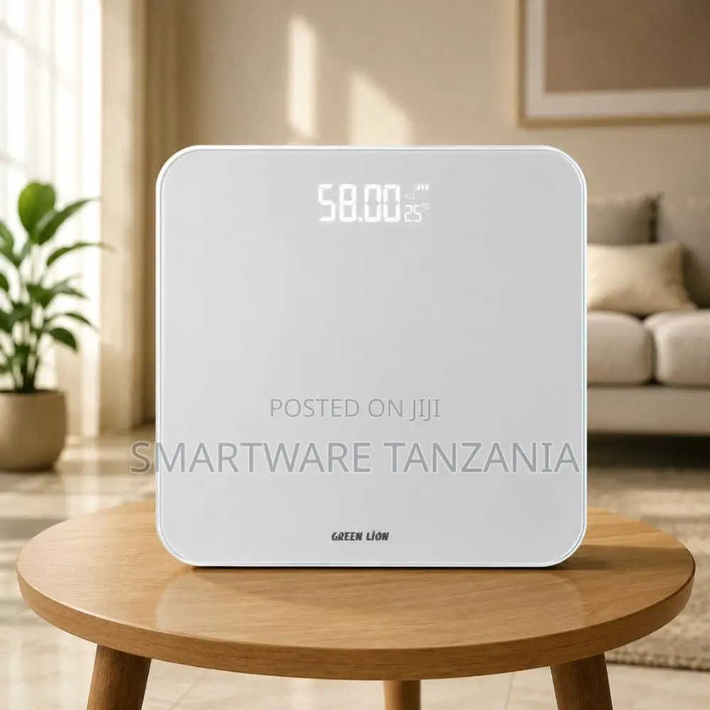 Green Lion GBC-100 Digital Body Scale With Tempered Glass Pane, 180KG