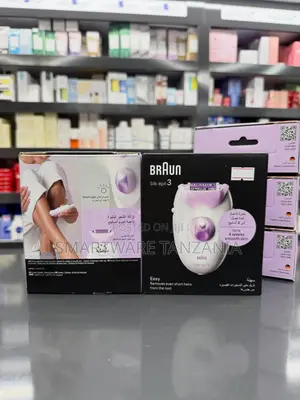 Braun Silk-Épil 3 Epilator With Smart Light for Precision Hair Removal