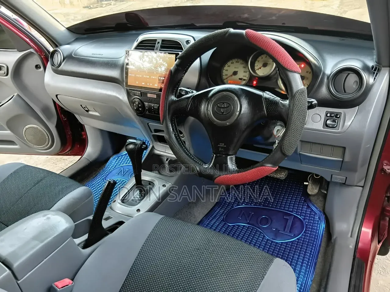 Toyota RAV4 2004 Red