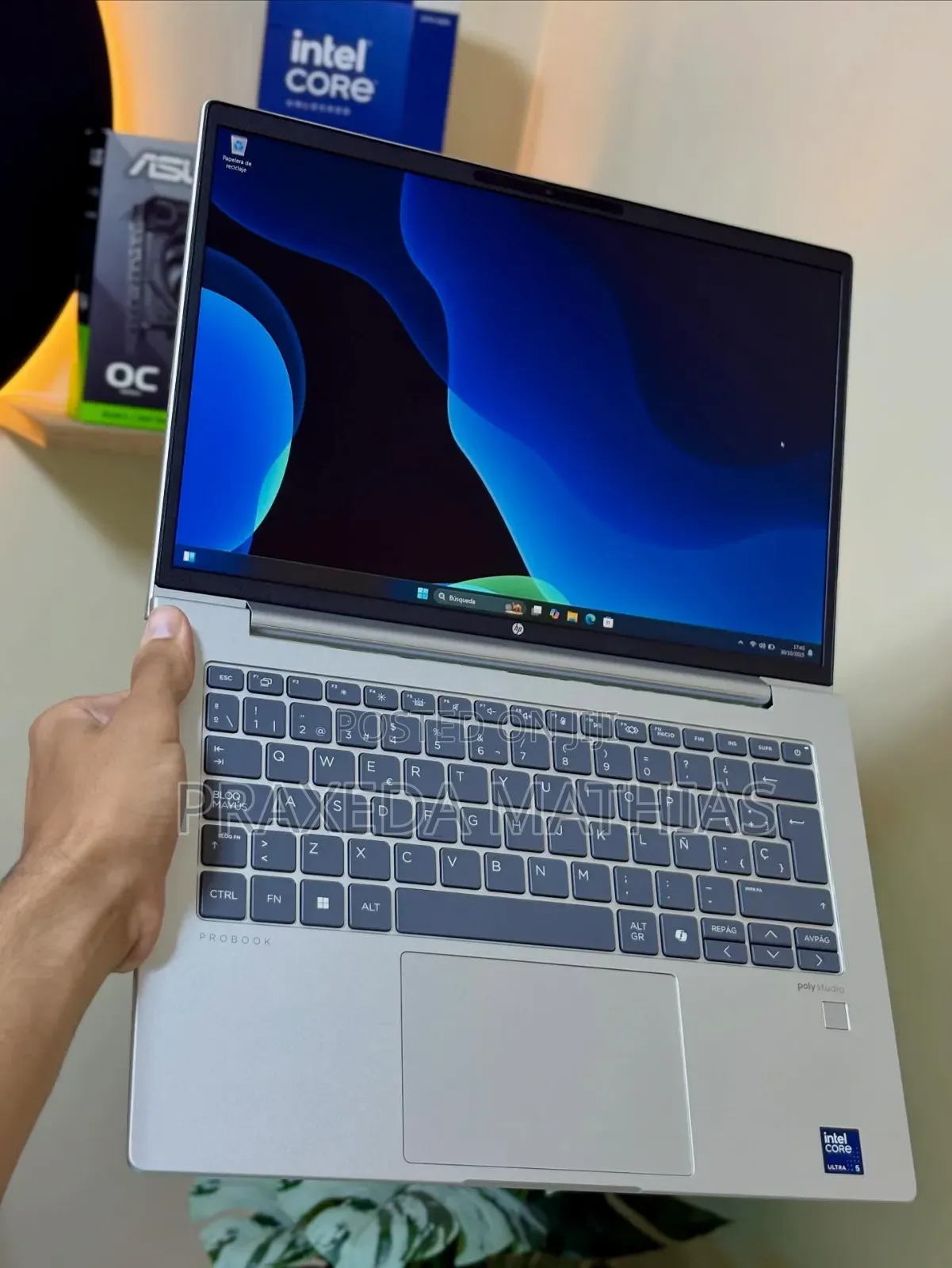New Laptop HP ProBook 440 G10 16GB Intel Core Ultra 5 SSD 512GB
