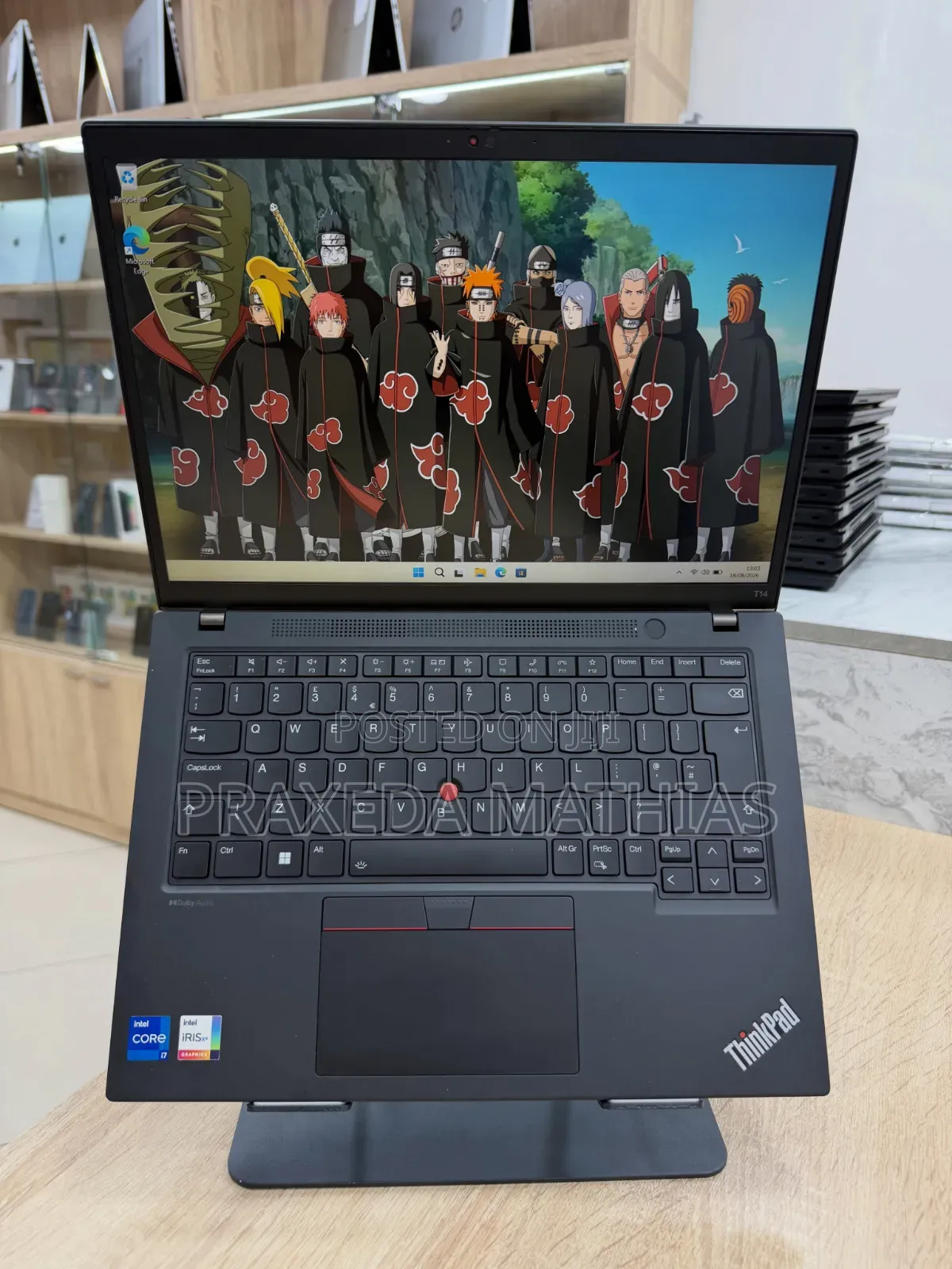 New Laptop Lenovo ThinkPad T14 G4 16GB Intel Core i7 SSD 512GB