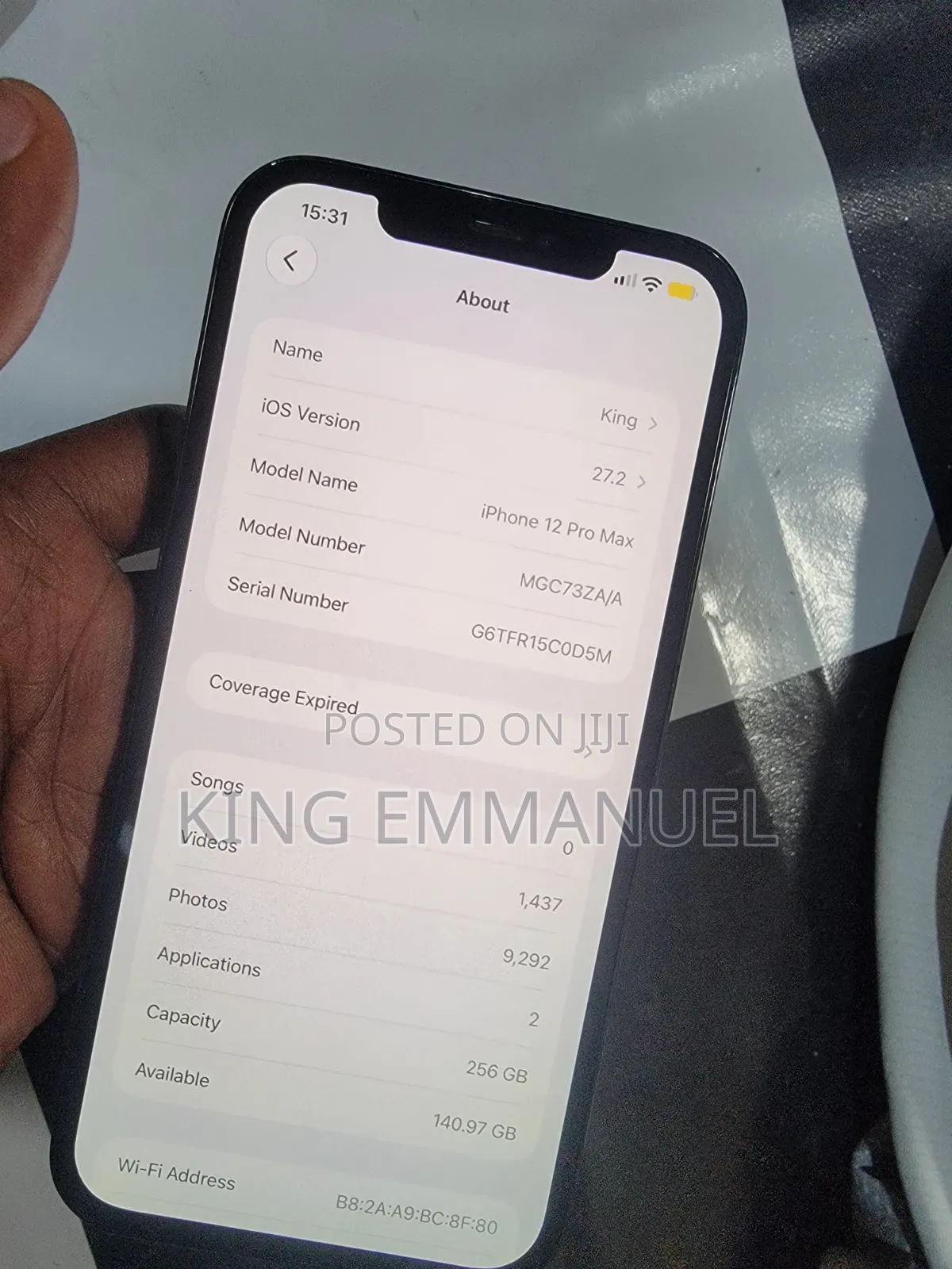 Apple iPhone 12 Pro Max 256 GB Blue