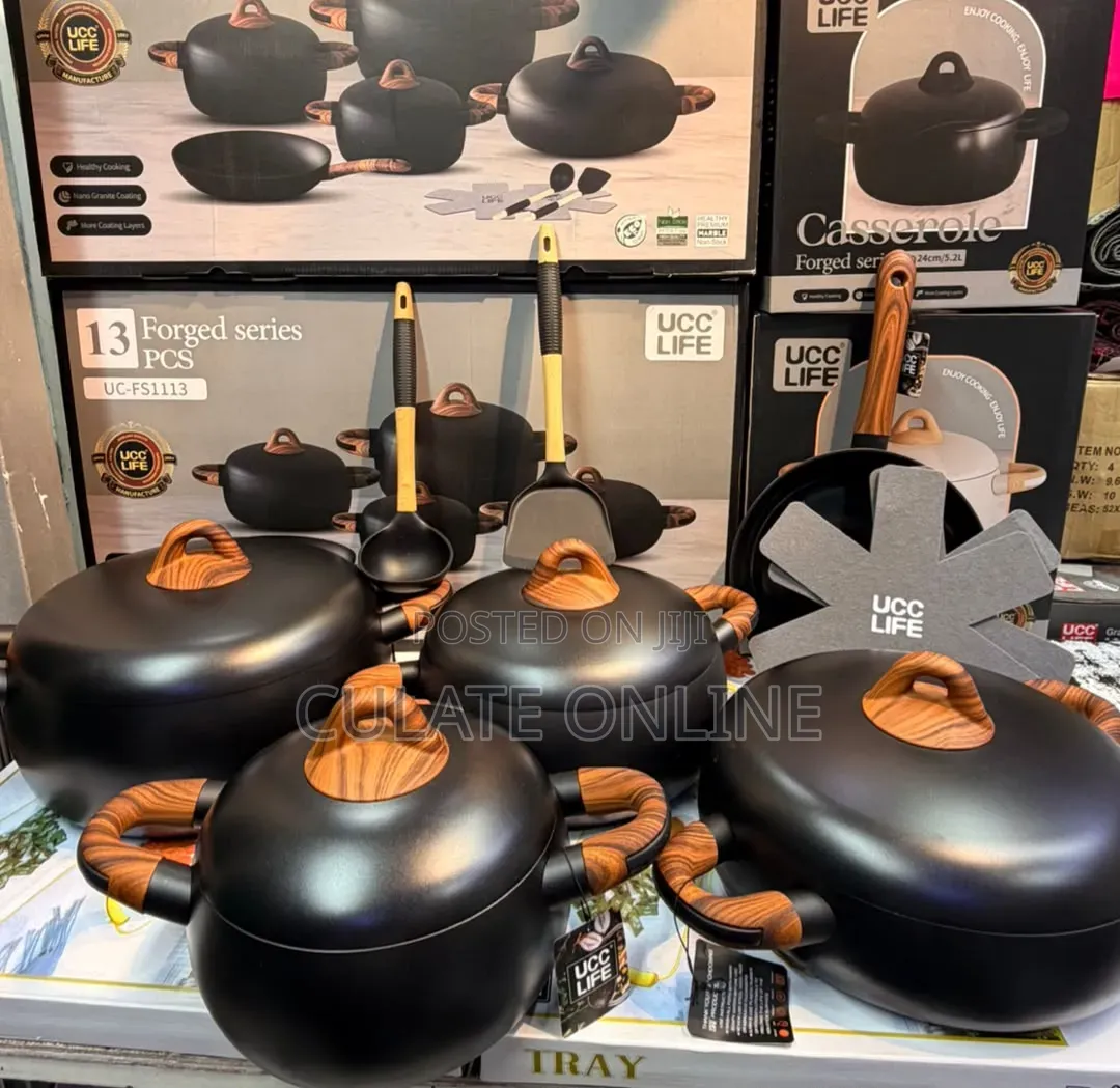 9pcs Ucc Life Non-Stick Cookware Set - 3