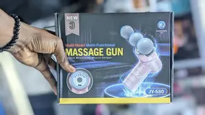 JY-680 Multi-Head Multi-Functional Massage Gun