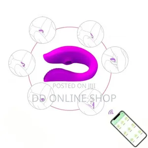 Wearable C-Shaped Couple's Vibrator
