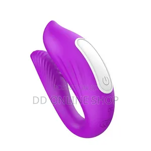 Wearable C-Shaped Couple's Vibrator