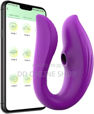 Wearable C-Shaped Couple's Vibrator