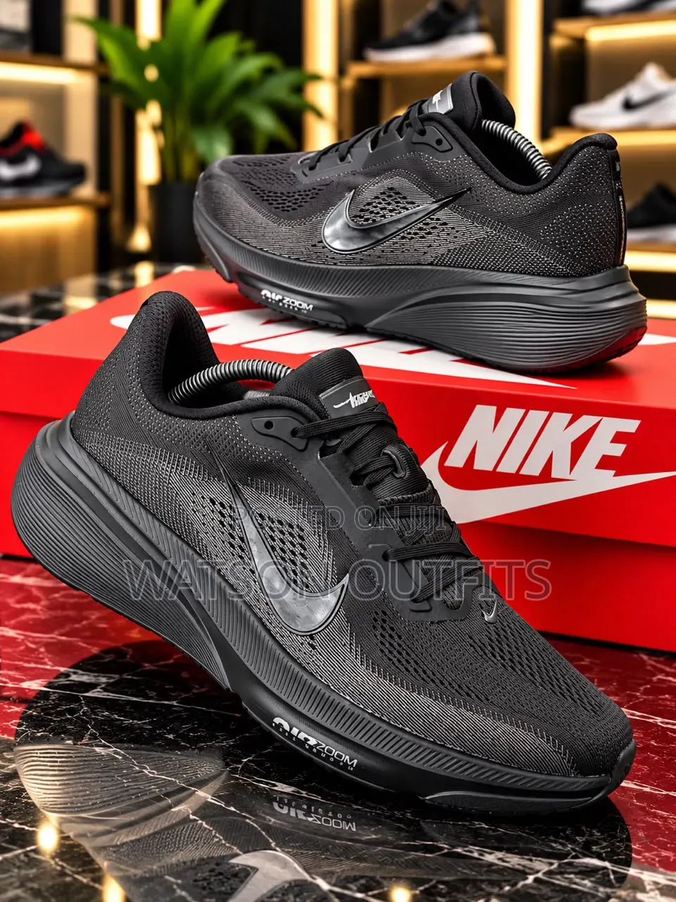 Leather Sneaker Shoes Pegasus 42 Nike for Men's and Women's