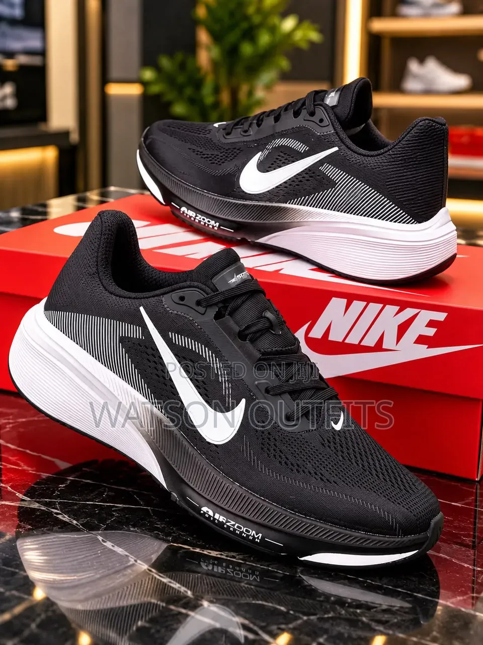 Leather Sneaker Shoes Pegasus 42 Nike for Men's and Women's