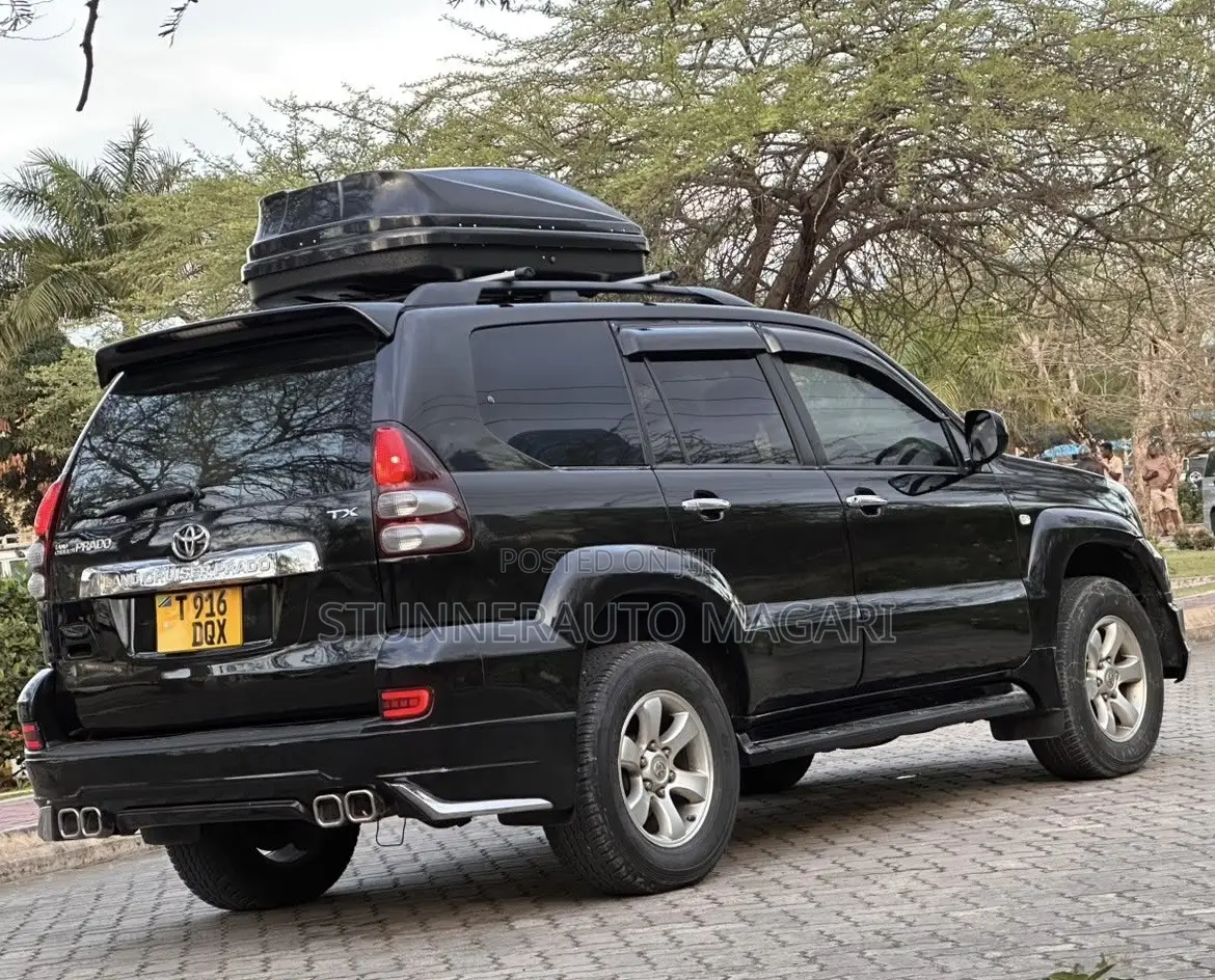Toyota Land Cruiser Prado 2005 Matt Black