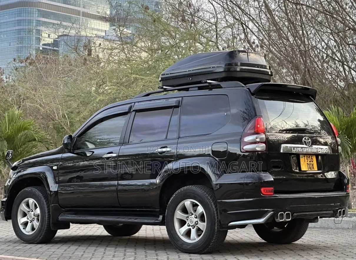 Toyota Land Cruiser Prado 2005 Matt Black