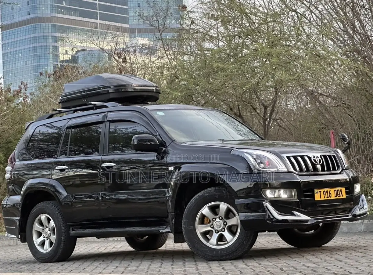 Toyota Land Cruiser Prado 2005 Matt Black