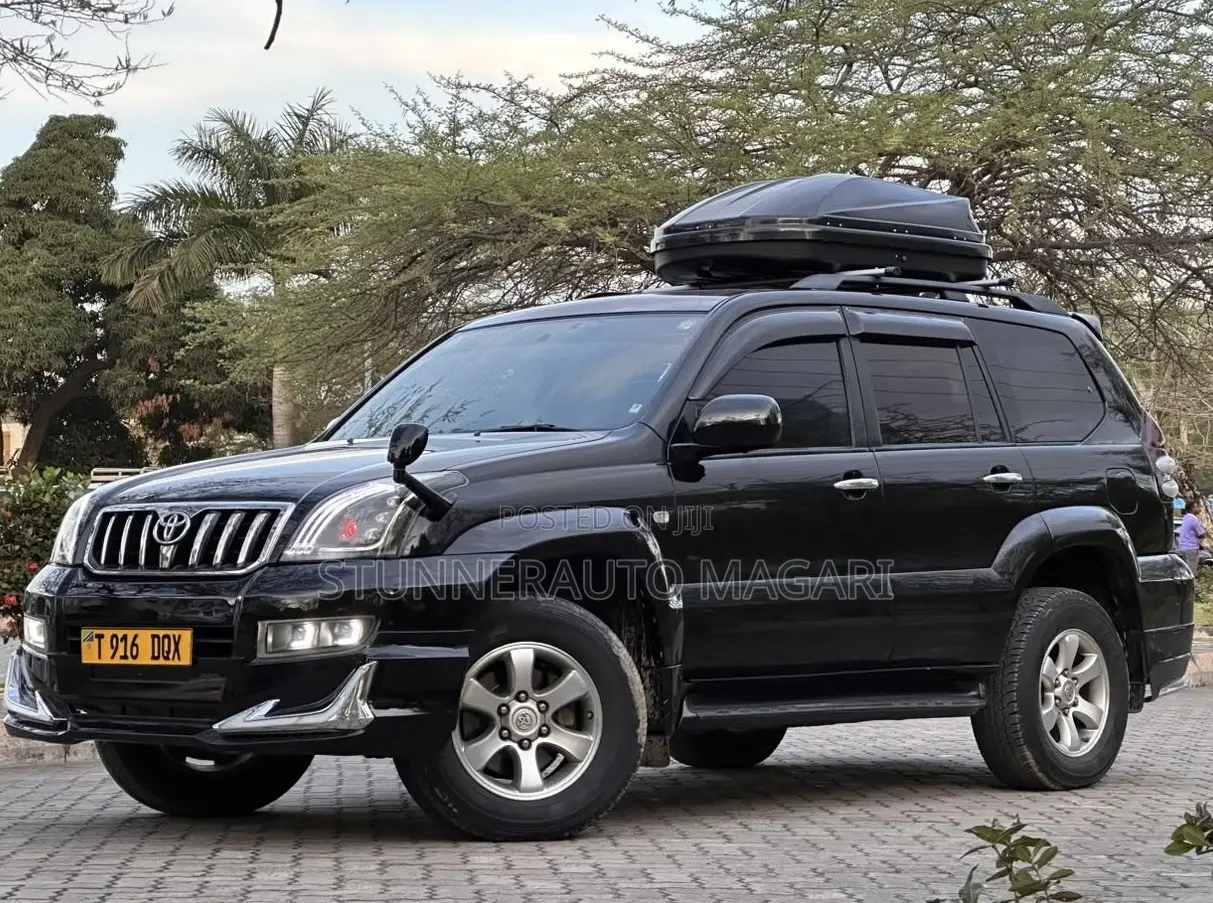 Toyota Land Cruiser Prado 2005 Matt Black