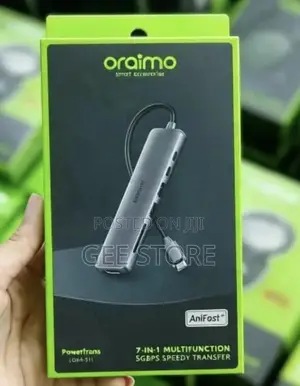 Oraimo PowerTrans USB-C Hub 7-in-1 Multi-Functional Adapter