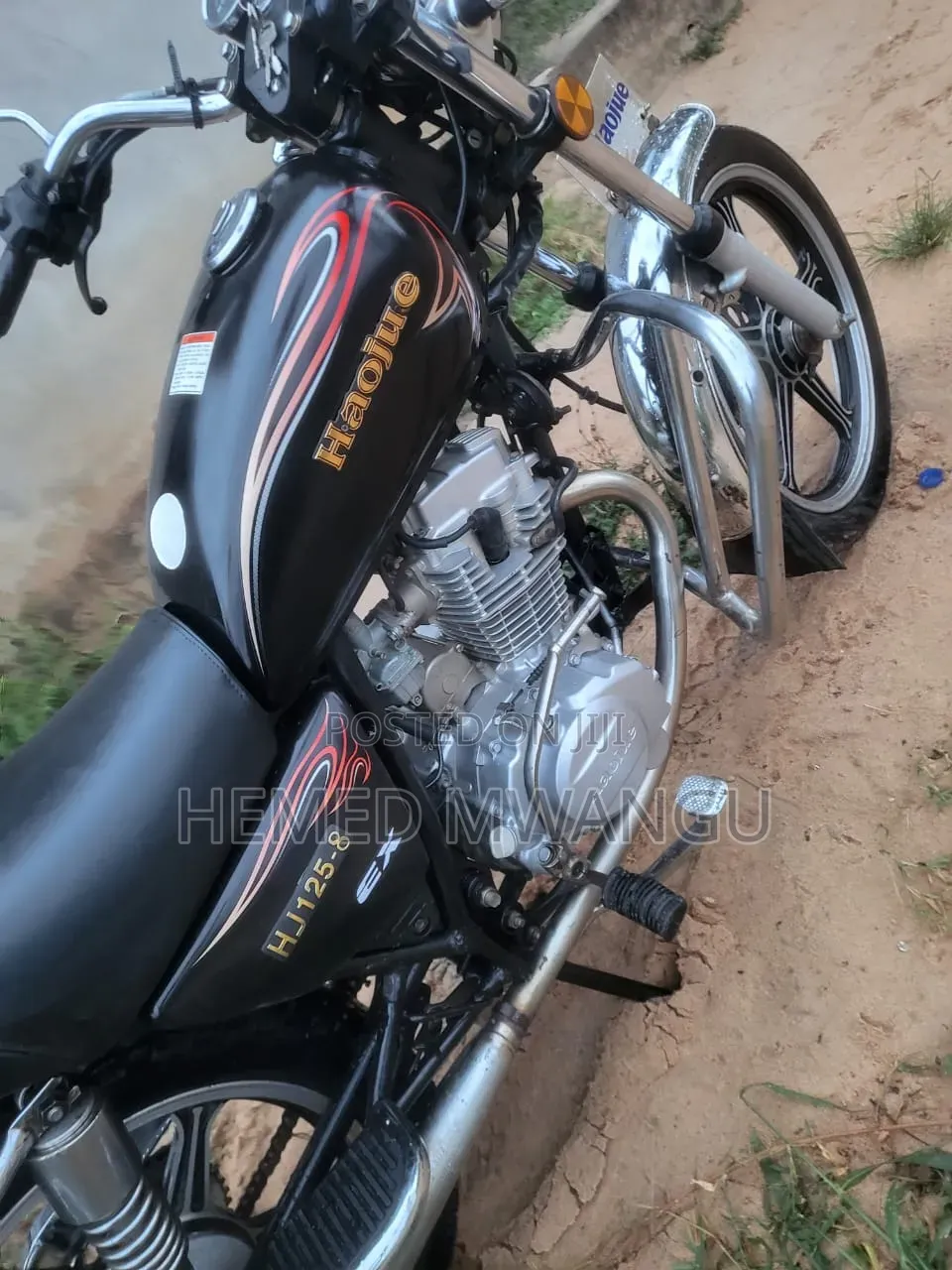 Haojue HJ125-22A 2025 Black