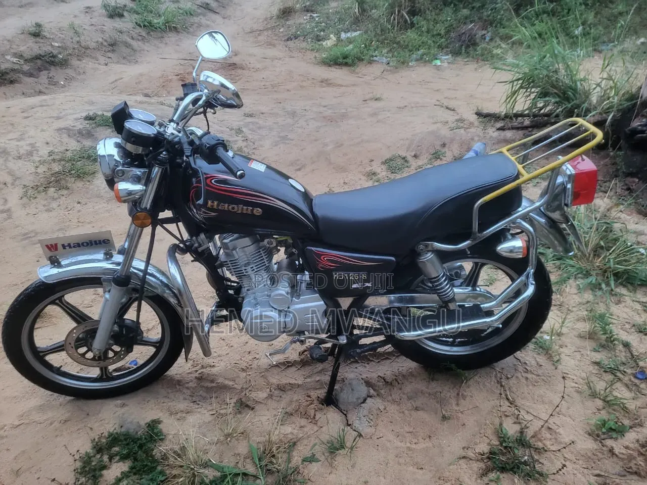 Haojue HJ125-22A 2025 Black