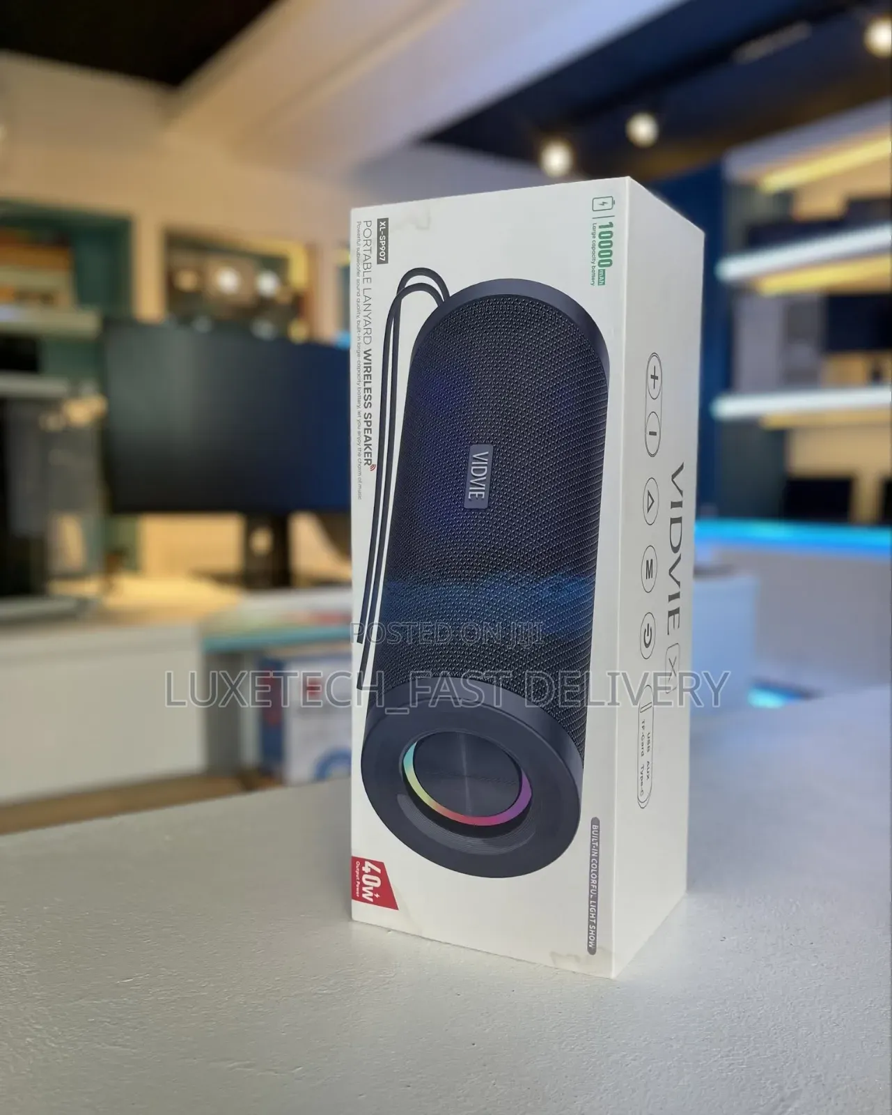 VIDVIE Wireless Speaker Model: XL-SP907