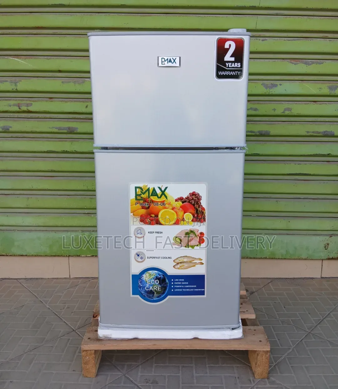 Bmax 90l Refrigerator Double Door Fast Cooling