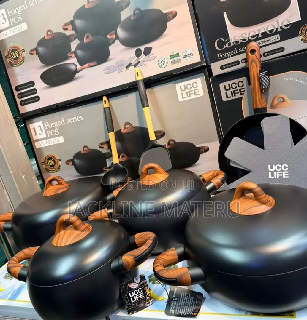 UCC Life Cookware Set 9pcs Unique Style