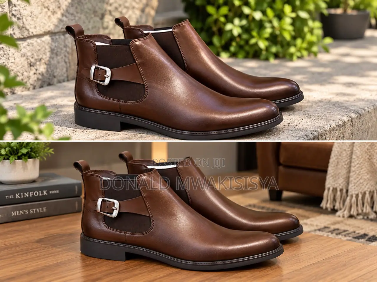 *Chelsea Boots With Buckle - Classic*