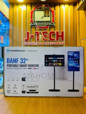 Powerology Banf 32" Portable Smart Monitor