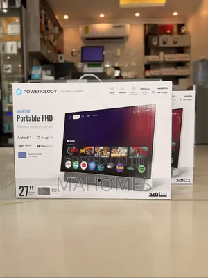 Powerology Portable FHD Smart TV, a 27