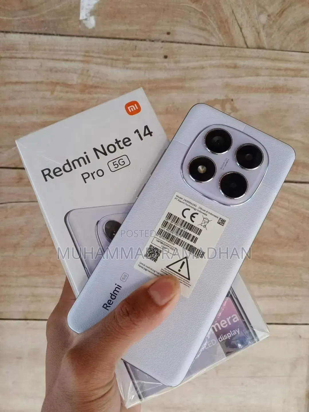 New Xiaomi Redmi Note 14 Pro 5G 256 GB White