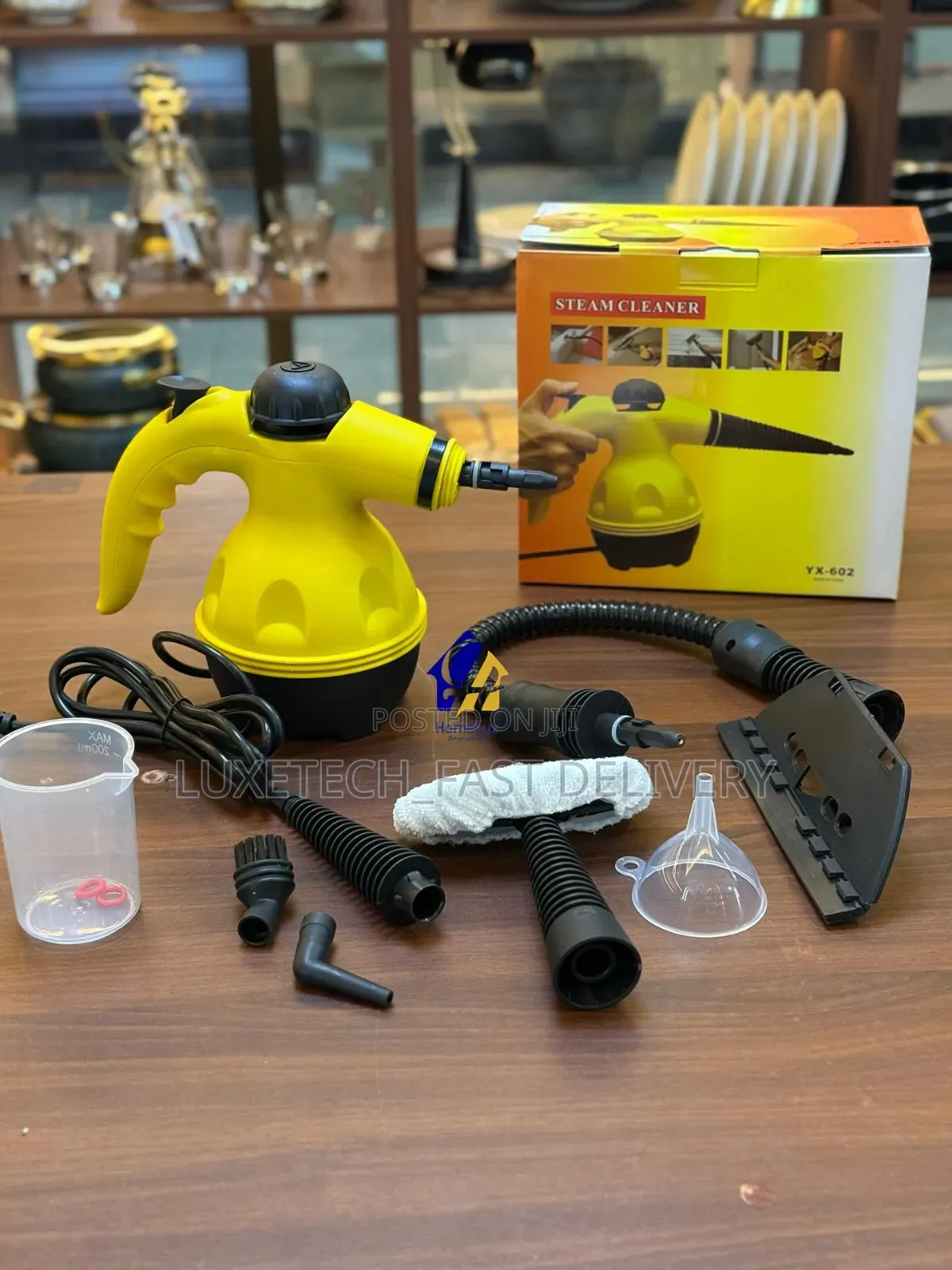 Bester 1000W Steam Cleaner – 10-in-1 Multi-Surface Handheld Steamer