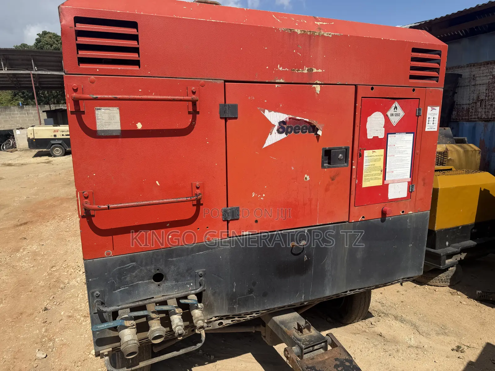 Used Industrial Air Compressor Speedy 6 Cylinder