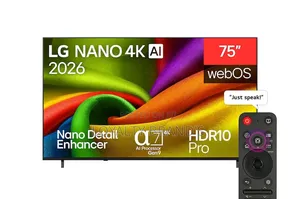 75 Inch LG Nano 4k Ai Nu85 Smart TV 2026