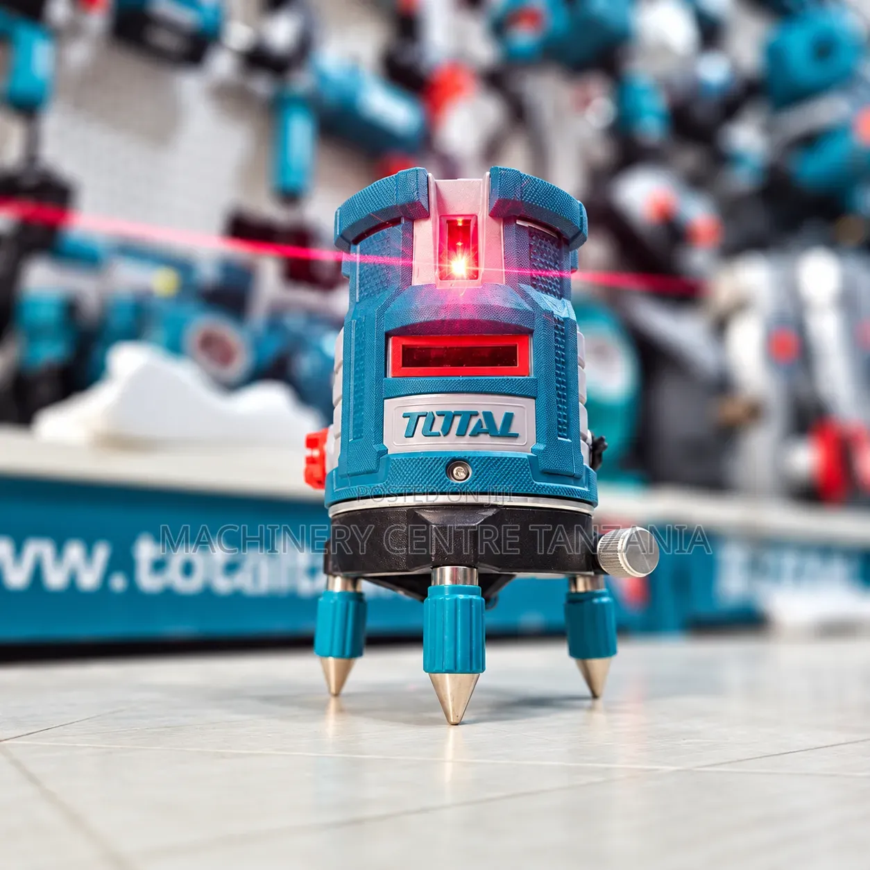 Total Self Levelling Laser (Red Beams)