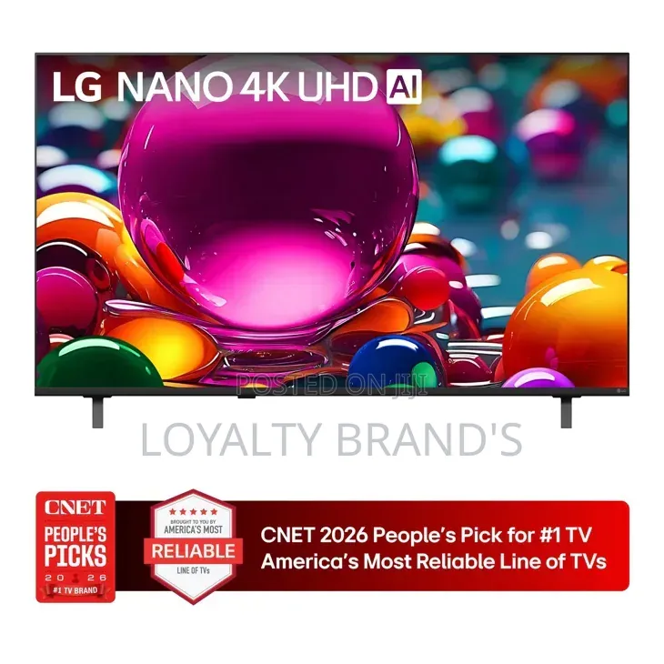 55-Inch LG 4k Nano Nu85 Ai Smart TV 2026