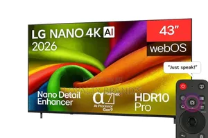 43 Inch LG Nano 4k Ai Nu85 Smart TV 2026