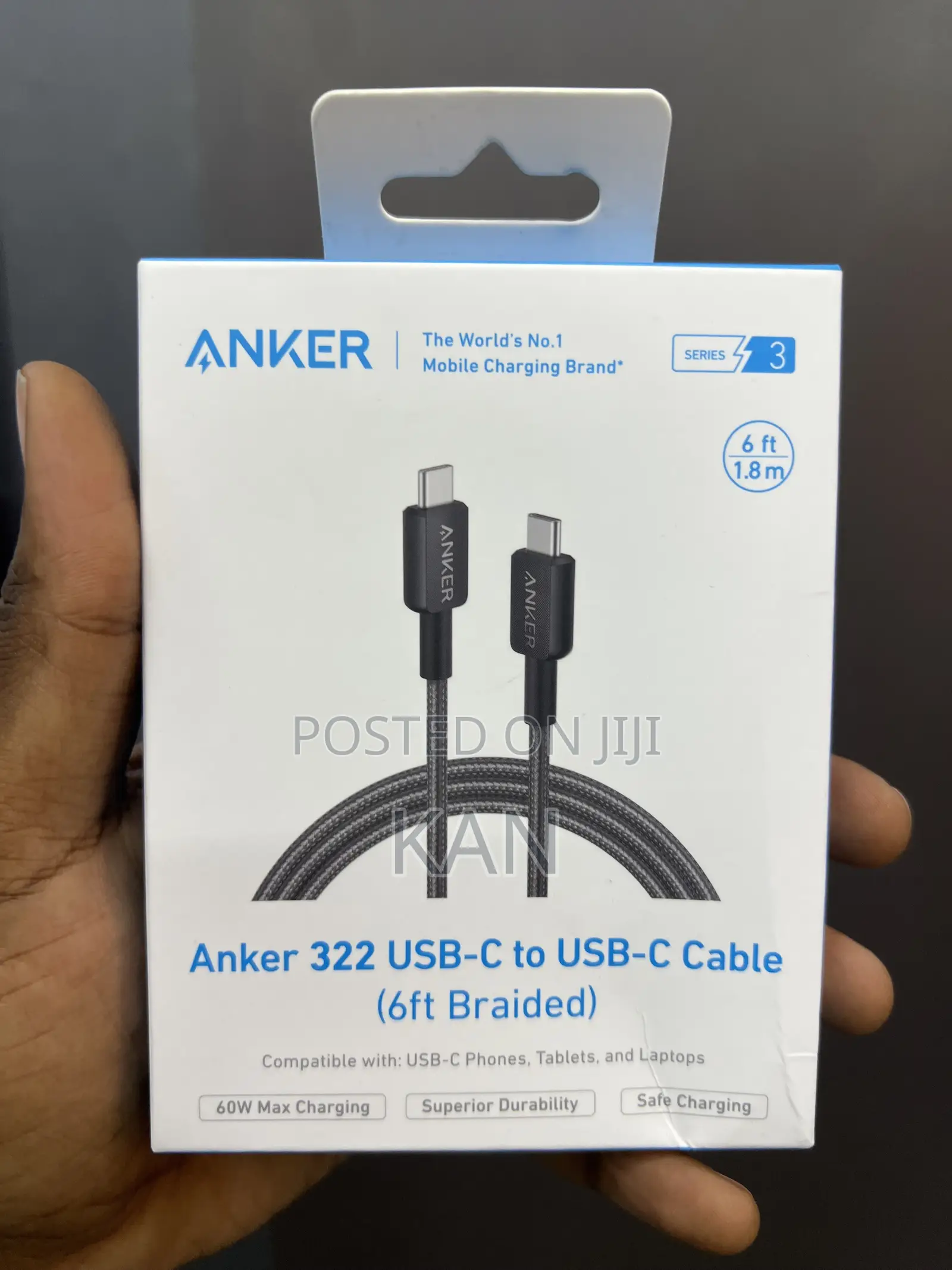 Anker Cable 60w 6ft