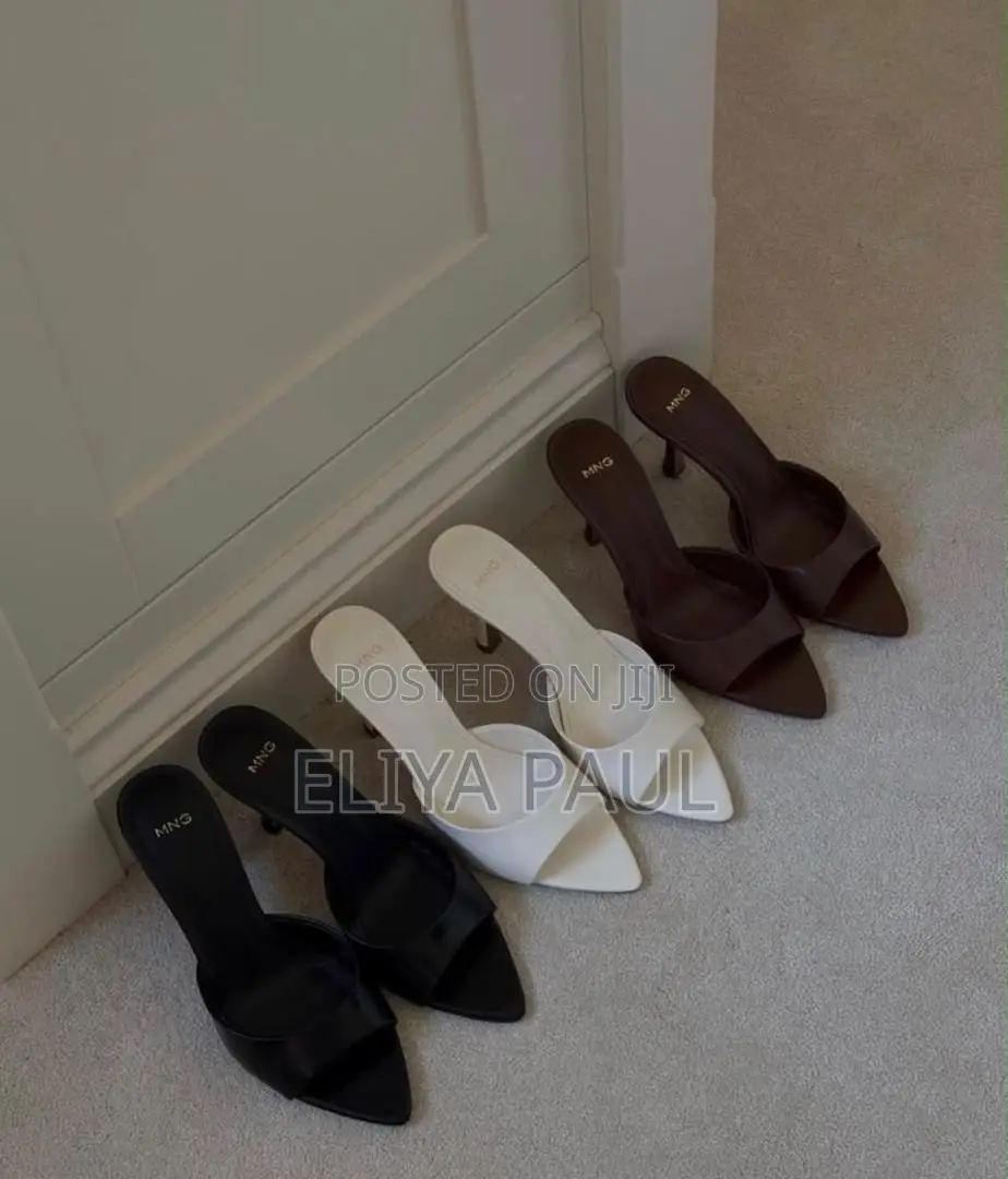 M N G Mango Ladies Pointed Toe Multicolor