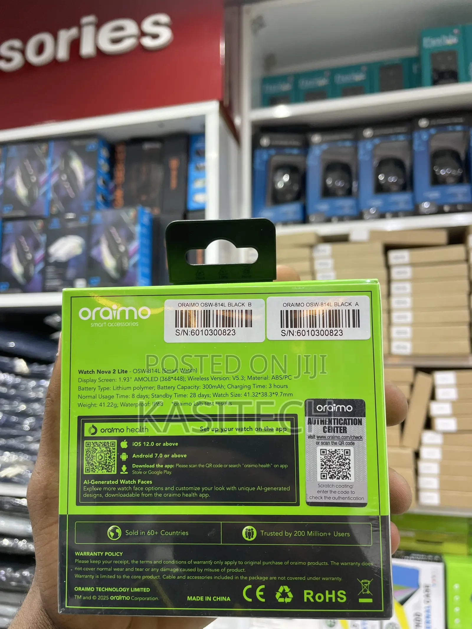 Oraimo Smart Watch