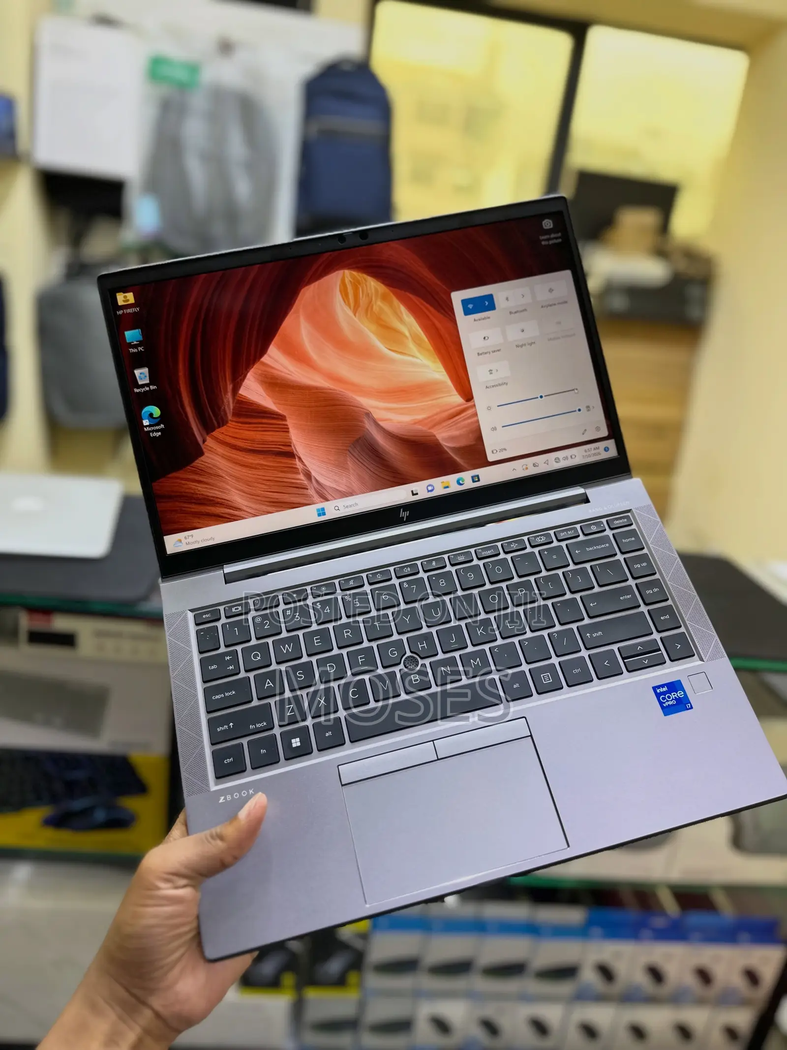 Laptop HP ZBook Firefly 14 G7 32GB Intel Core i7 SSD 512GB