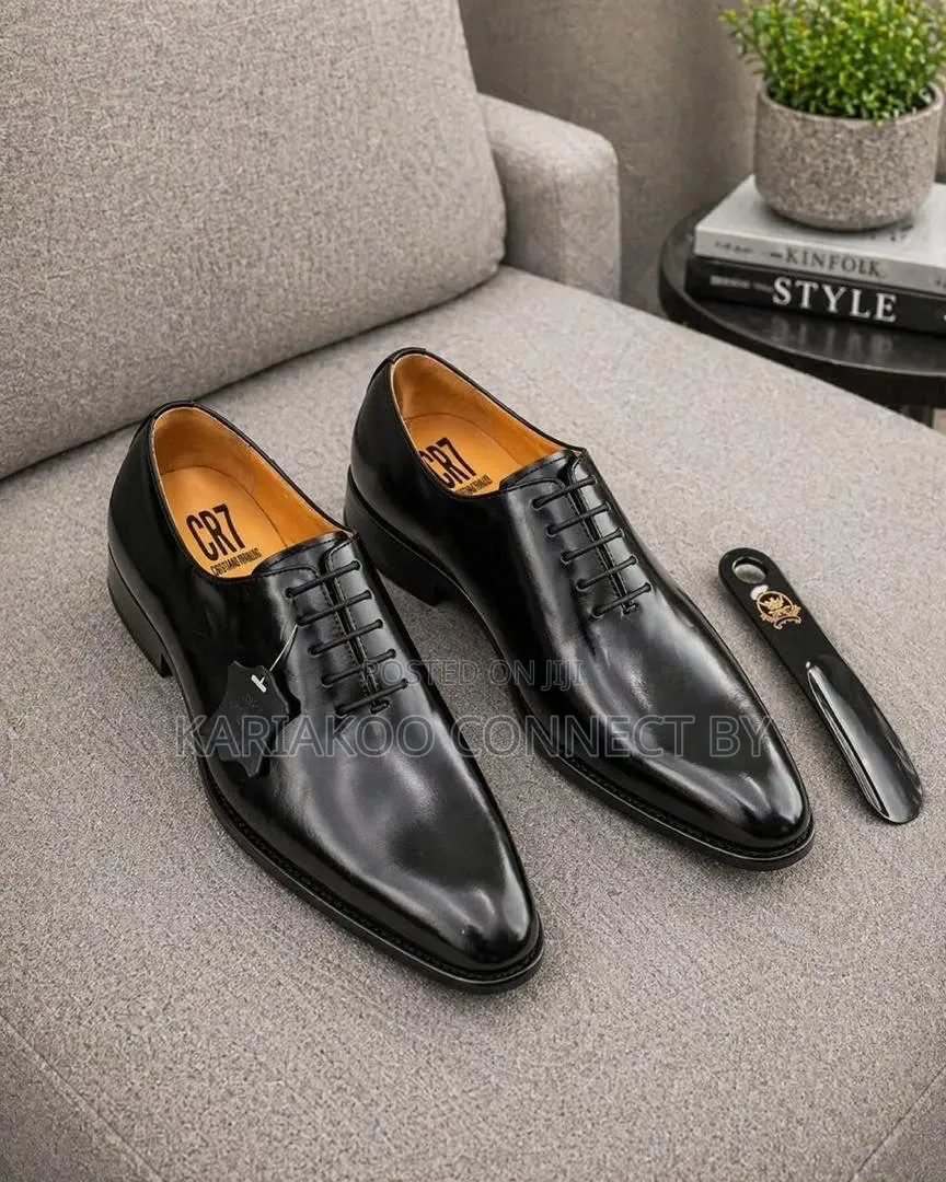 ​CR7 Executive Leather Oxford Shoes
