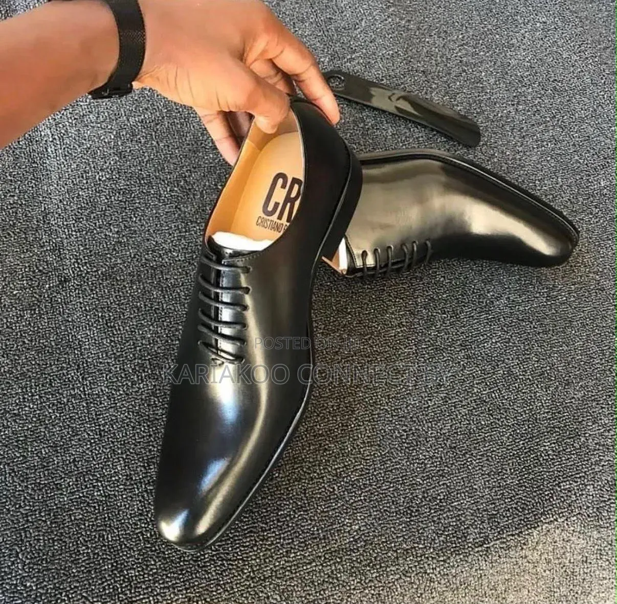 ​CR7 Executive Leather Oxford Shoes