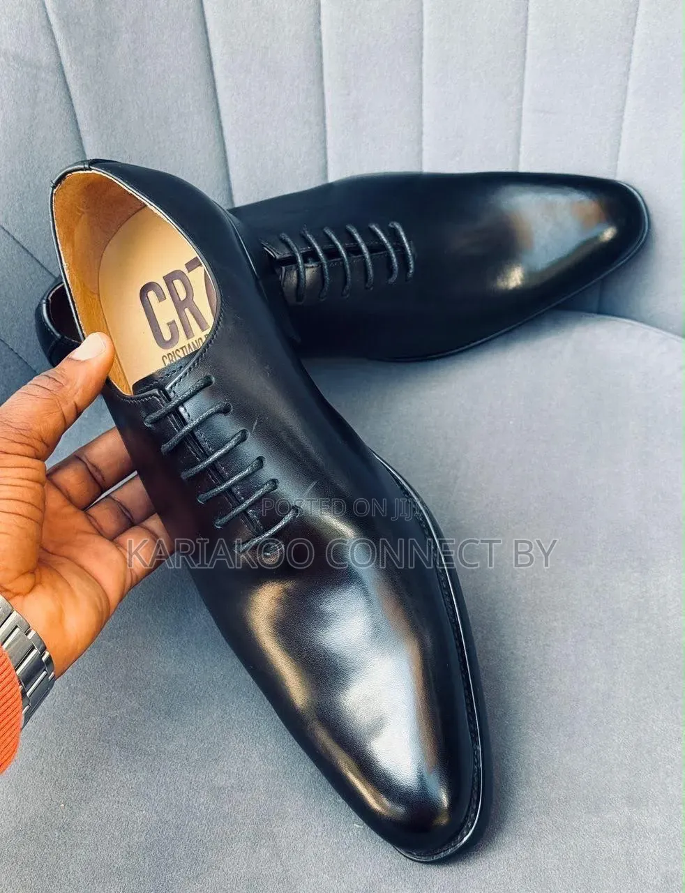 ​CR7 Executive Leather Oxford Shoes