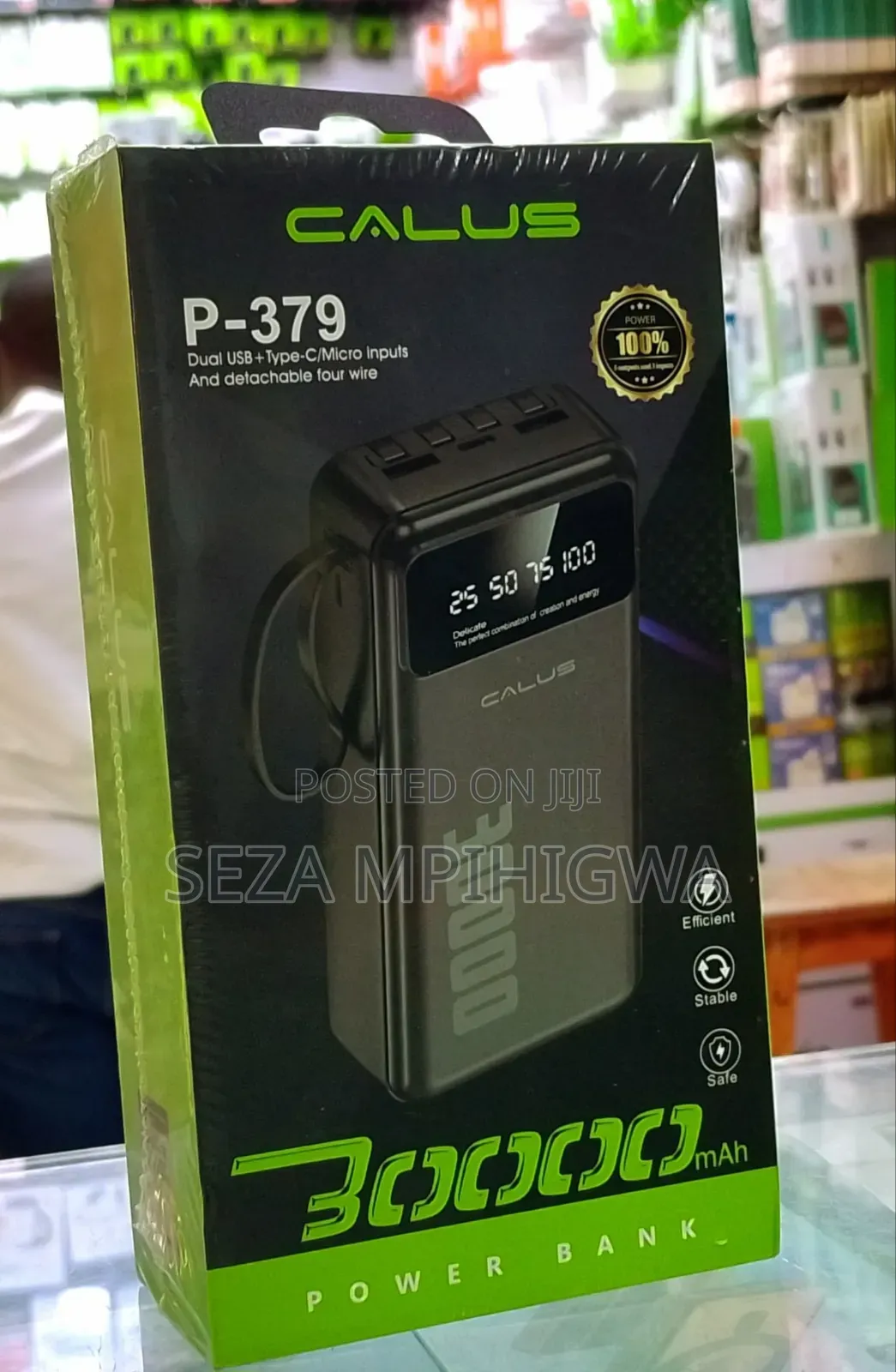 CALUS P-379 30,000mAh Heavy Duty Power Bank