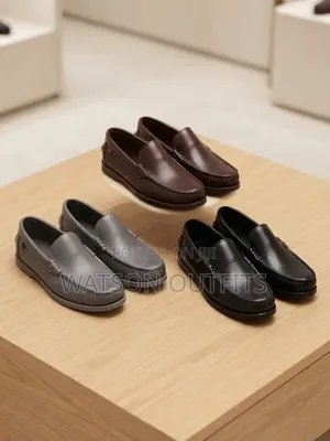 Men's Leather Shoes in Sebago Design Multicoloured