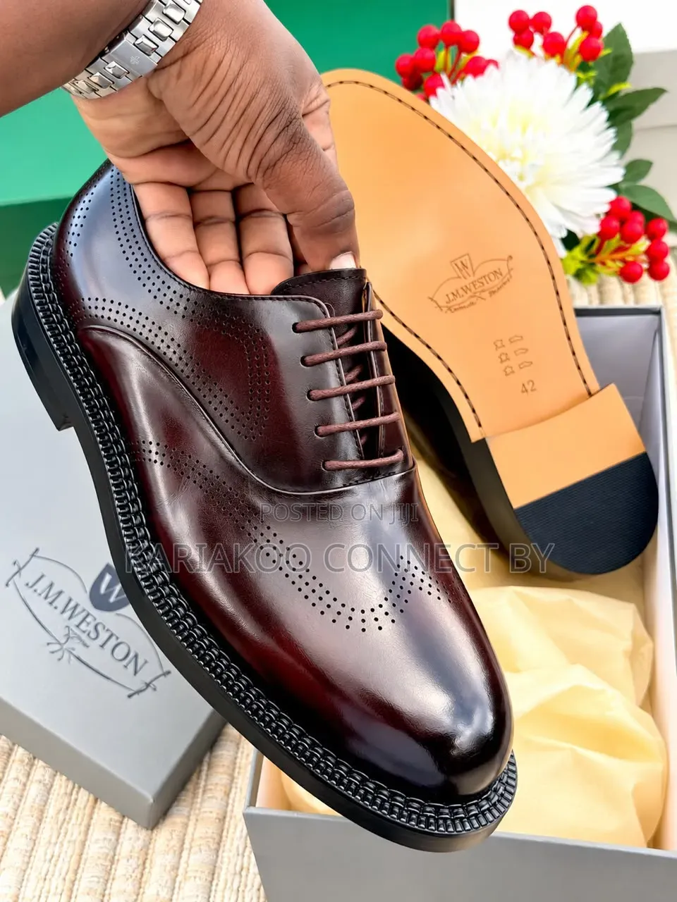 Men's Classic Leather Formal Oxford Shoes
