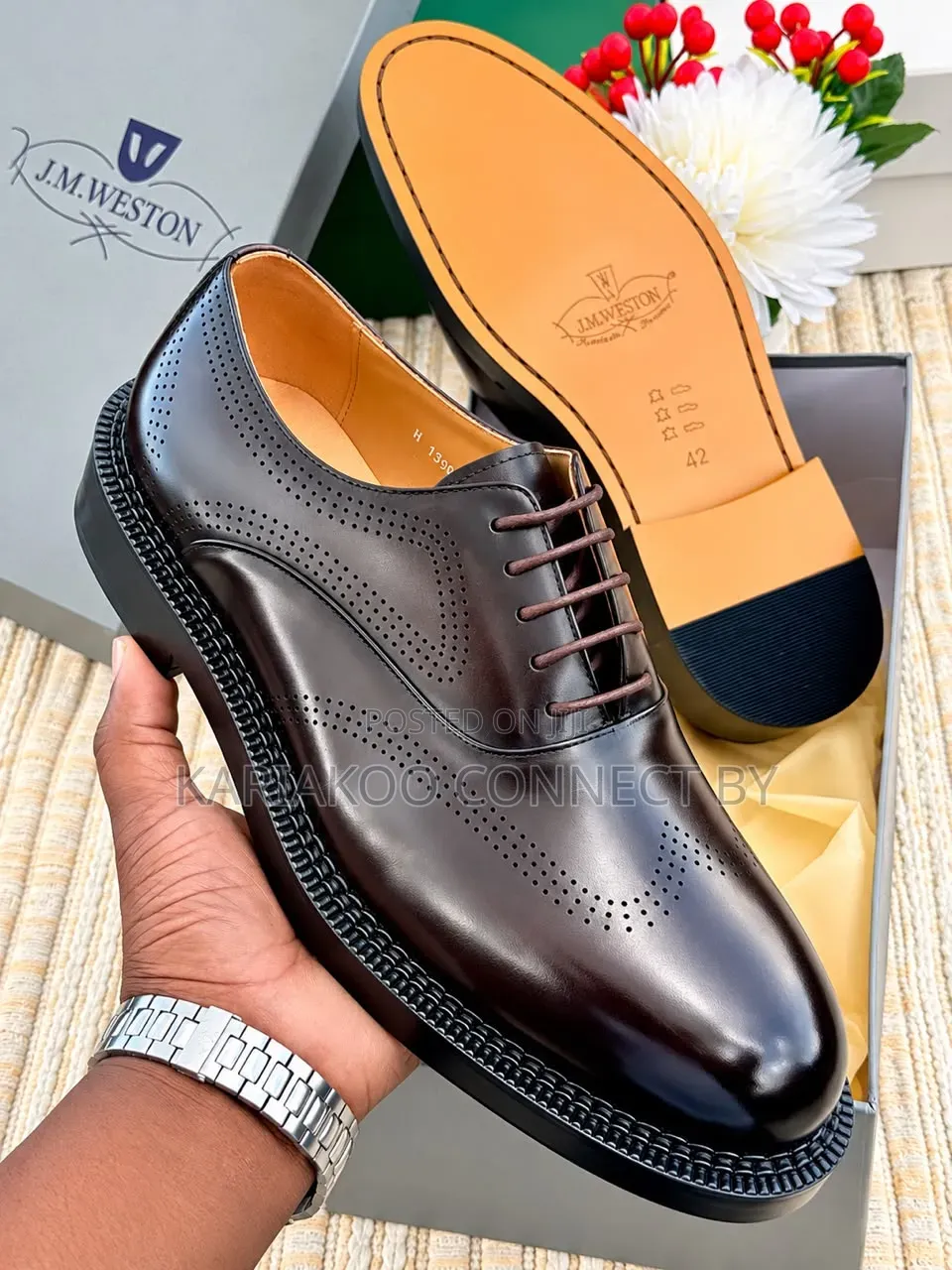 Men's Classic Leather Formal Oxford Shoes