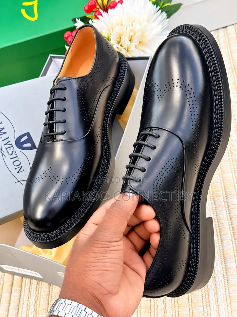 Men's Classic Leather Formal Oxford Shoes