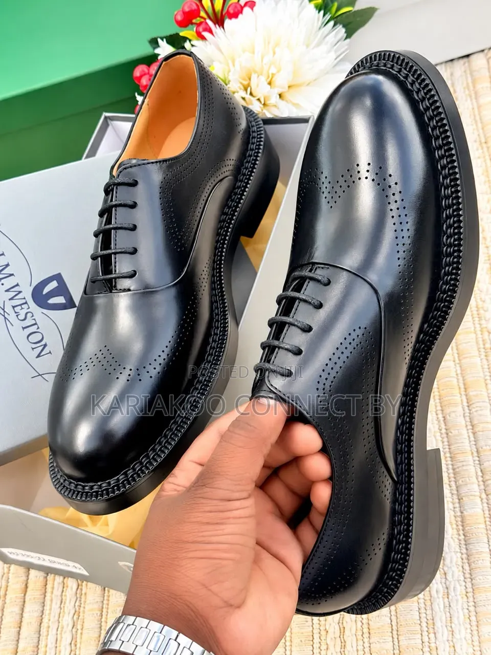 Men's Classic Leather Formal Oxford Shoes