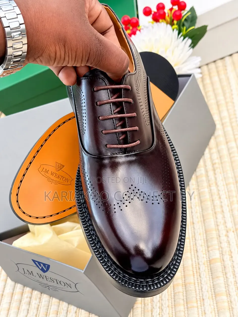 Men's Classic Leather Formal Oxford Shoes